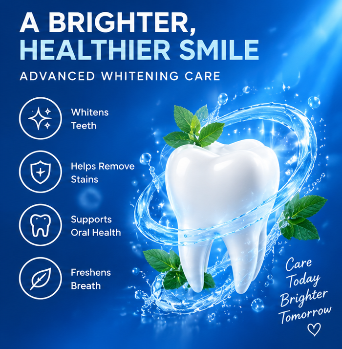 FreshGlow Whitening Toothpaste