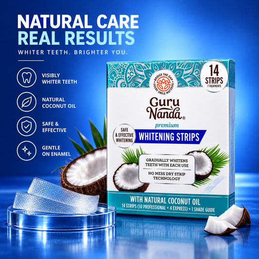 GuruNanda Premium Whitening Strips